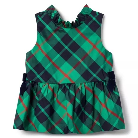 Janie and Jack Other - Janie & Jack Plaid Peplum Top​​